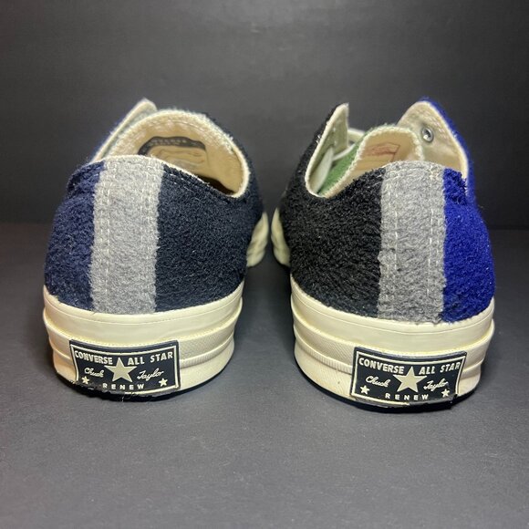 Converse Beyond Retro Chuck 70 Blue Green Fleece Low Top Shoes M 13 / W 15 - Picture 5 of 9